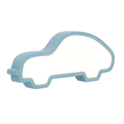 LED Dětská stolní lampa CAR LED/11W/230V modrá