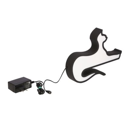 LED Dětská stolní lampa CAT LED/13W/230V černá