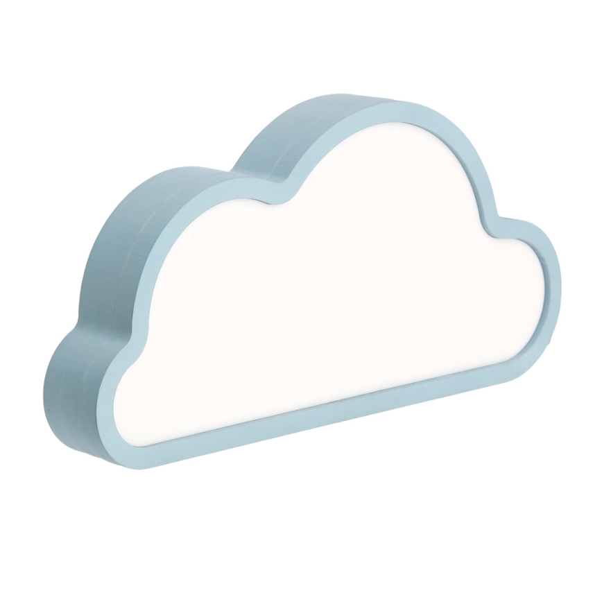 LED Dětská stolní lampa CLOUD LED/11W/230V modrá
