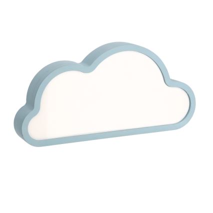 LED Dětská stolní lampa CLOUD LED/11W/230V modrá