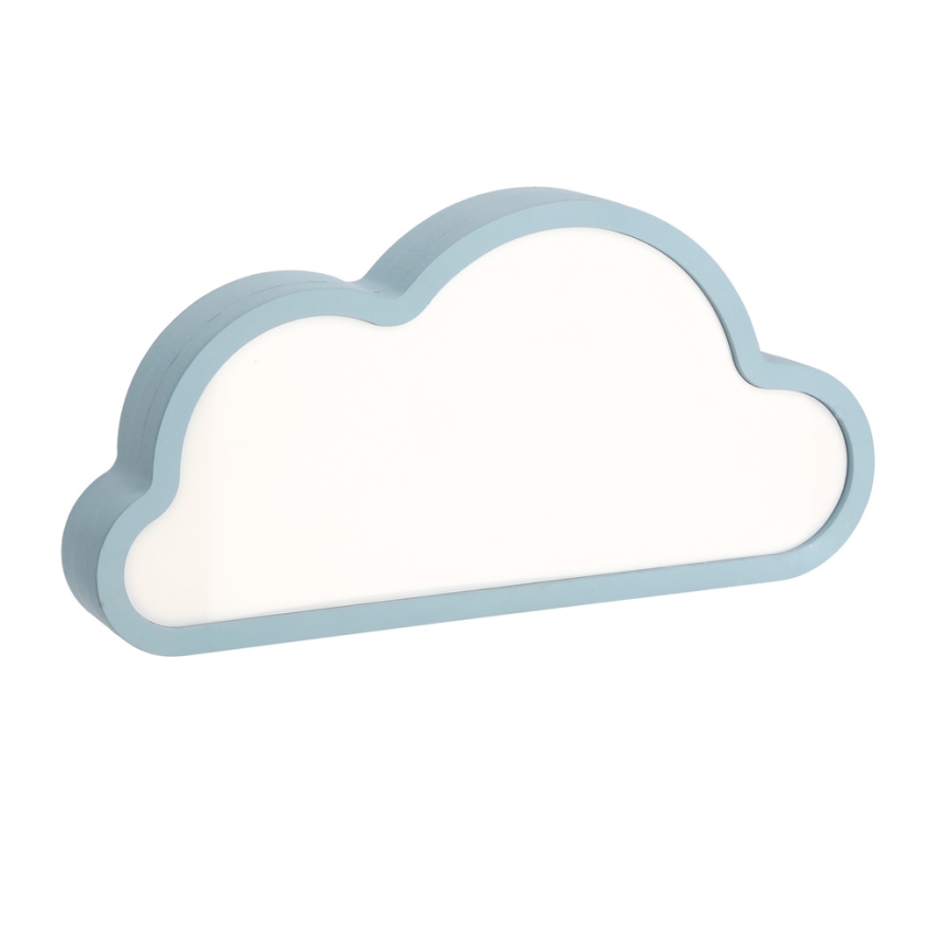 LED Dětská stolní lampa CLOUD LED/11W/230V modrá