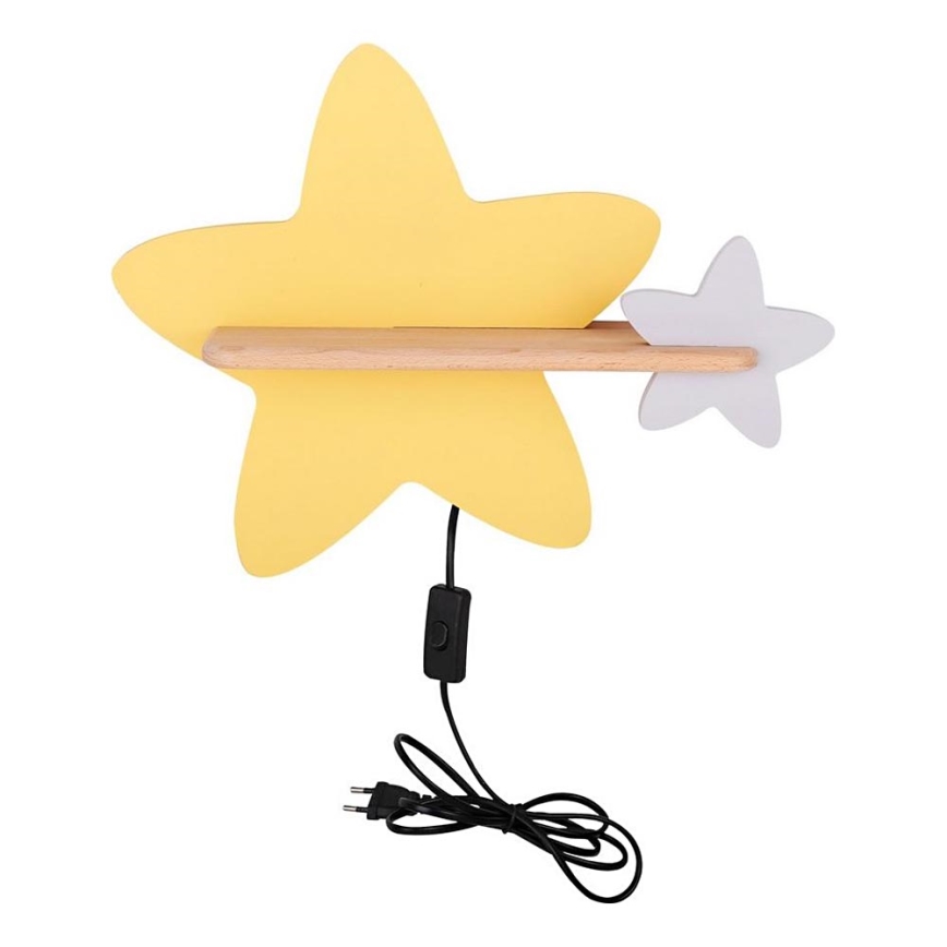 LED Dětské nástěnné svítidlo s poličkou STAR LED/5W/230V, 