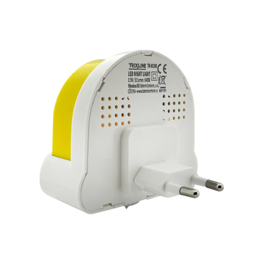 LED Dětské noční světlo LED/0,5W/230V duha