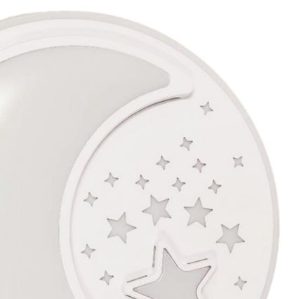 LED Dětské stmívatelné stropní svítidlo NOTTE LED/40W/230V + dálkové ovládání