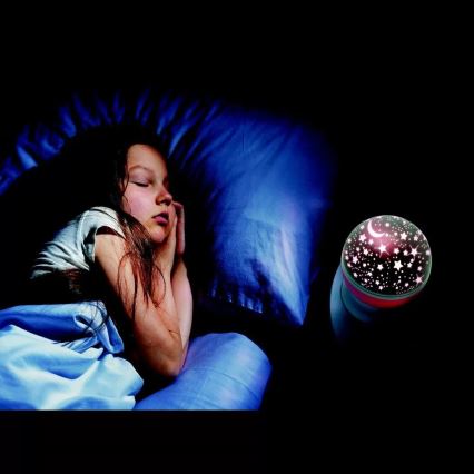 LED Dětský projektor LED/4W/4xAAA