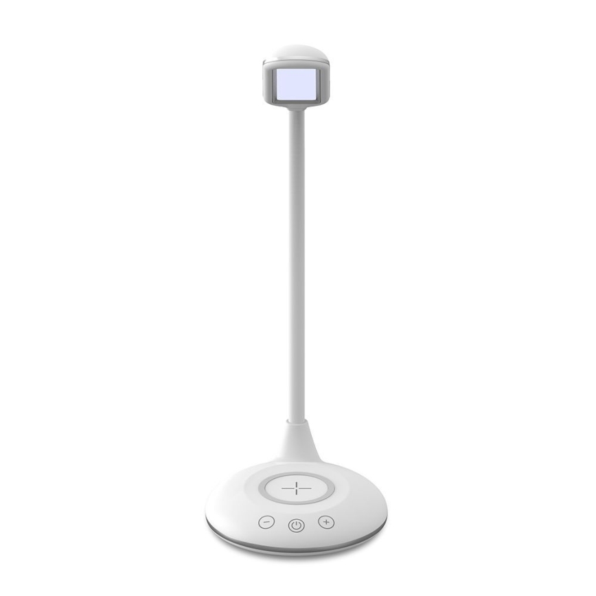 LED Dotyková stmívatelná stolní lampa s bezdrátovým nabíjením LED/4W/5V 3000-6500K bílá