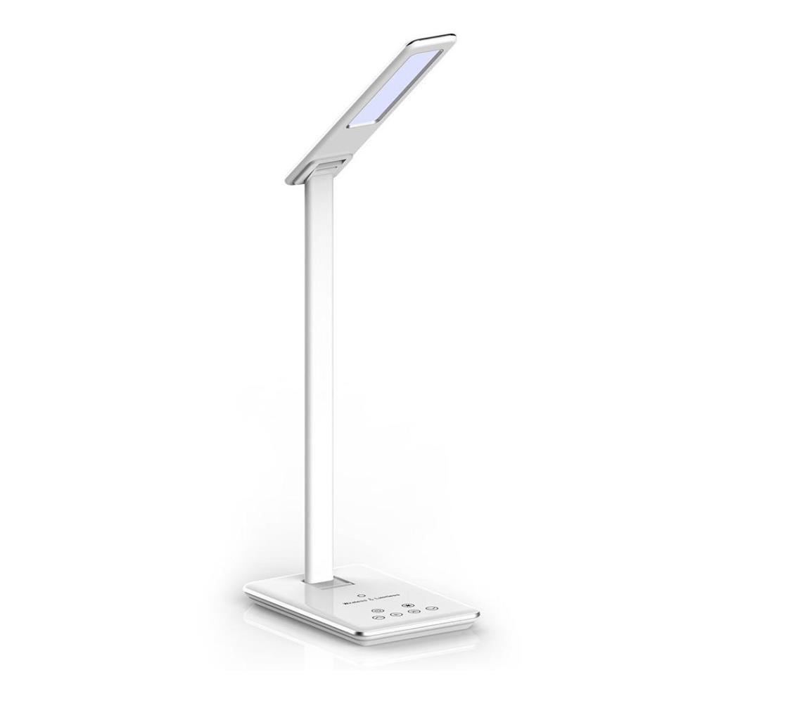 V-Tac LED Dotyková stmívatelná stolní lampa LED/4W/5V 3000-6500K USB bílá VT0868