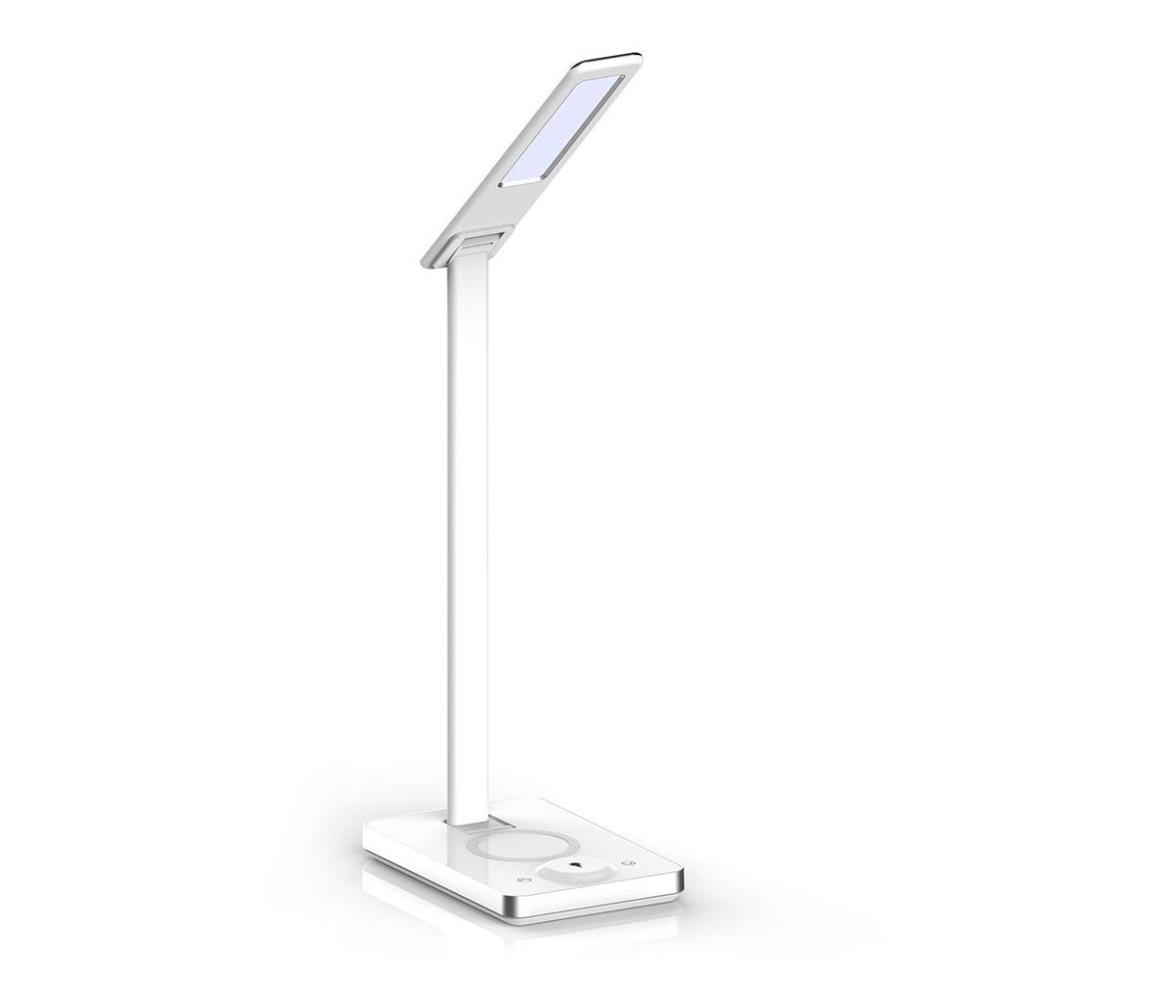 V-Tac LED Dotyková stmívatelná stolní lampa LED/7W/5V 3000-6500K USB bílá VT0870
