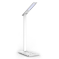 LED Dotyková stmívatelná stolní lampa s bezdrátovým nabíjením LED/4W/5V 3000-6500K USB bílá