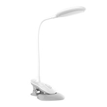 LED Dotyková stmívatelná stolní lampa s klipem LED/3W/230V