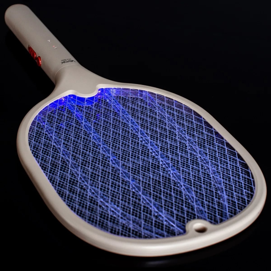 LED Elektrický lapač hmyzu 2v1 500 mAh/5V béžová
