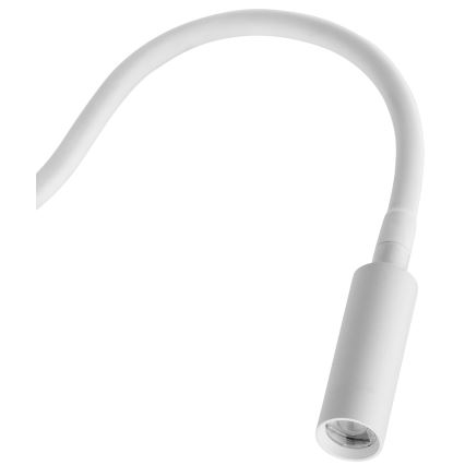LED Flexibilní lampička LAGOS 1xG9/6W/230V 4000K bílá