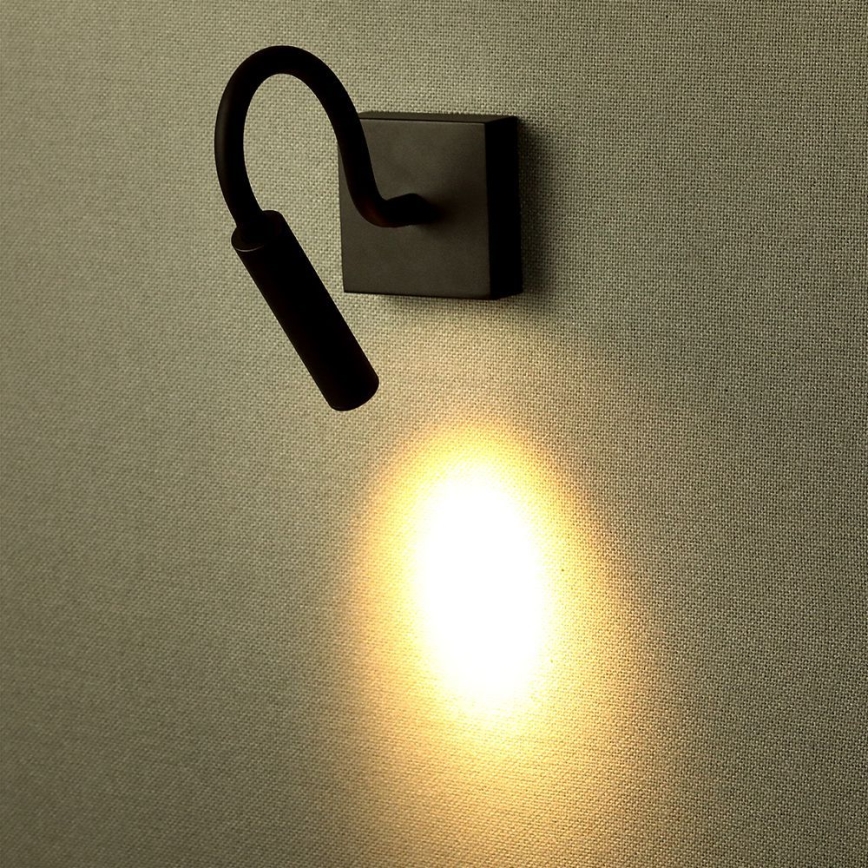 LED Flexibilní nástěnná lampa LED/3W/230V