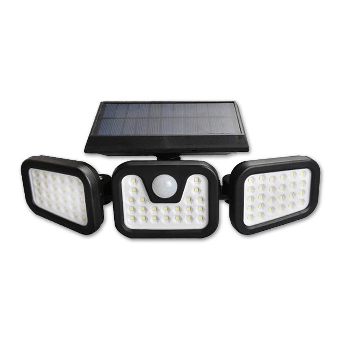 LED Flexibilní solární reflektor se senzorem LED/15W/3,7V 2400 mAh IP54 4500K