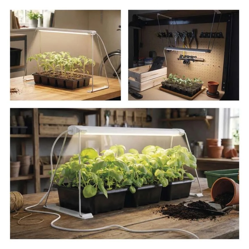 LED Interiérová lampa pro pěstování rostlin GROW LED/15W/230V