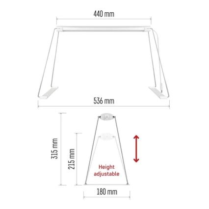 LED Interiérová lampa pro pěstování rostlin GROW LED/15W/230V
