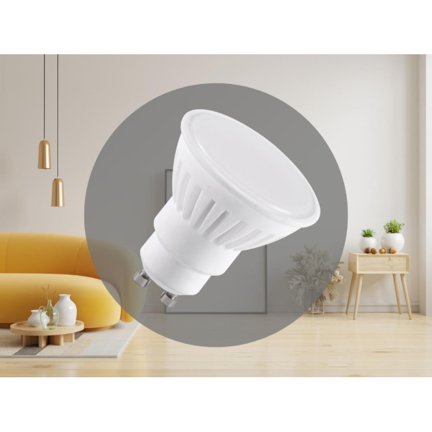 LED Keramická žárovka GU10/9,5W/230V 4000K