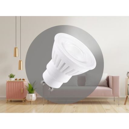 LED Keramická žárovka GU10/9,5W/230V 4000K