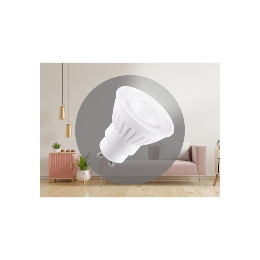 LED Keramická žárovka GU10/9,5W/230V 4000K