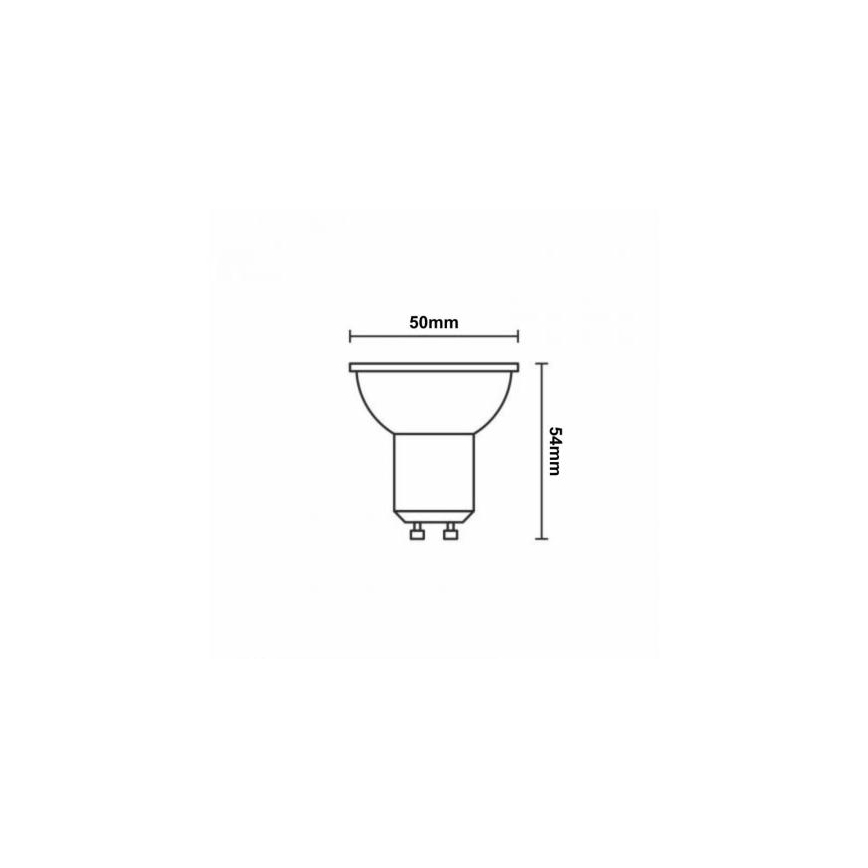 LED Keramická žárovka GU10/9,5W/230V 4000K