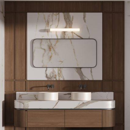 LED Koupelnové osvětlení zrcadla LINEA LED/12W/230V 3000/4000/6000K IP44 61 cm matný chrom