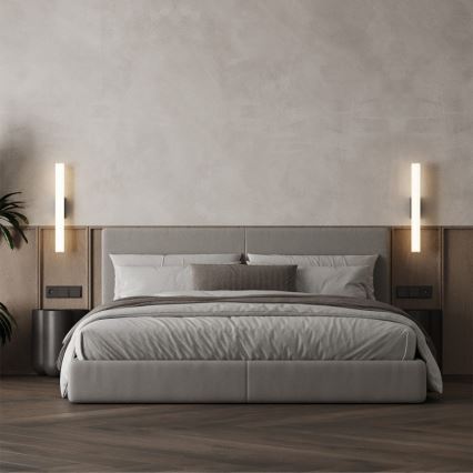 LED Koupelnové osvětlení zrcadla LINEA LED/12W/230V 3000/4000/6000K IP44 61 cm matný chrom