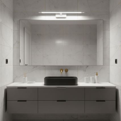 LED Koupelnové osvětlení zrcadla KLIMT LED/12W/230V 3000/4000/6000K 60 cm IP44 bílá