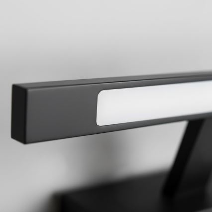 LED Koupelnové osvětlení zrcadla KLIMT LED/12W/230V 3000/4000/6000K 60 cm IP44 černá