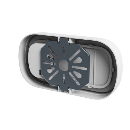 LED Koupelnové nástěnné svítidlo PASTILO LED/10W/230V 2700/4000/6000K IK10 IP54 bílá oválný