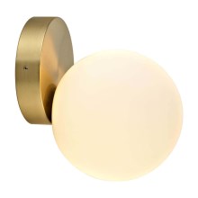 LED Koupelnové nástěnné svítidlo ARIA 1xG9/5W/230V IP44 zlatá