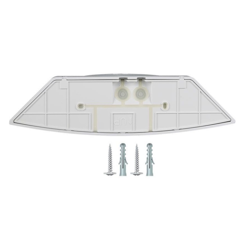 LED Koupelnové nástěnné svítidlo se senzorem SAMSUNG CHIP LED/10W/230V 4000K IP54 bílá