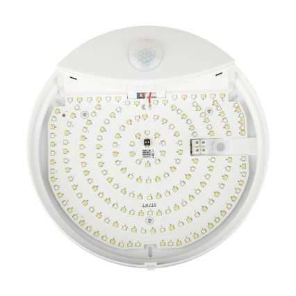 LED Koupelnové nástěnné svítidlo se senzorem SAMSUNG CHIP LED/15W/230V 3000/4000/6000K IP44 bílá