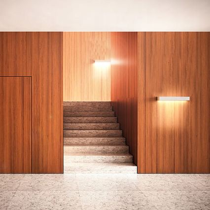 LED Koupelnové nástěnné svítidlo LED/9W/230V 40 cm IP44 lesklý chrom