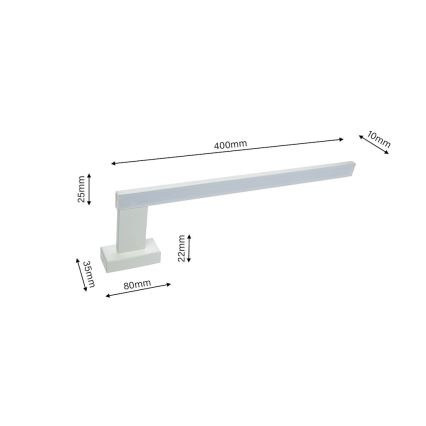 LED Koupelnové nástěnné svítidlo SHINE 1xLED/11W/230V IP44