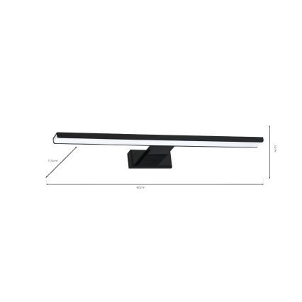LED Koupelnové nástěnné svítidlo SHINE 1xLED/13,8W/230V IP44