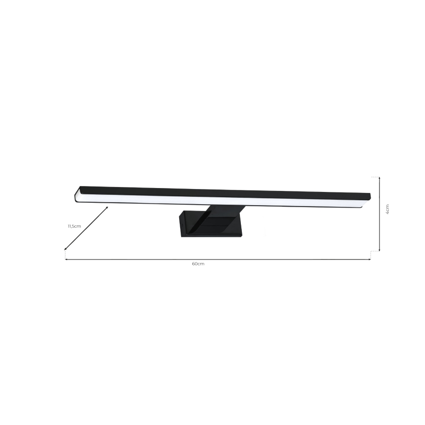 LED Koupelnové nástěnné svítidlo SHINE 1xLED/13,8W/230V IP44