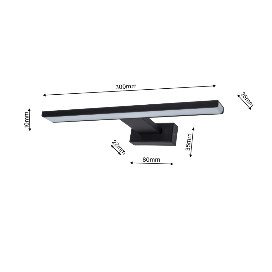 LED Koupelnové nástěnné svítidlo SHINE 1xLED/7W/230V IP44