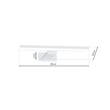 LED Koupelnové nástěnné svítidlo SHINE 1xLED/7W/230V IP44