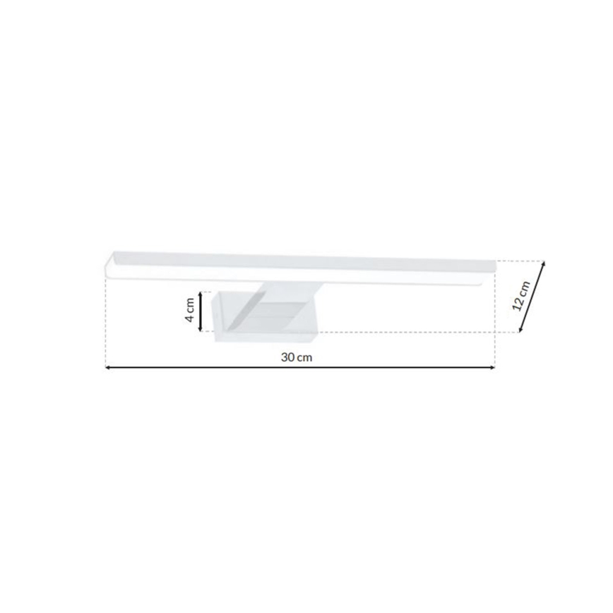 LED Koupelnové nástěnné svítidlo SHINE 1xLED/7W/230V IP44