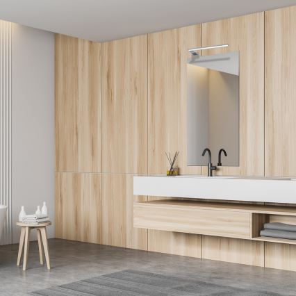 LED Koupelnové nástěnné svítidlo SHINE LED/11W/230V 45 cm IP44 lesklý chrom