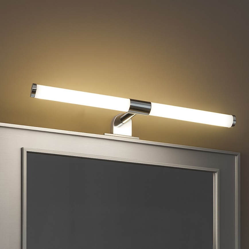 LED Koupelnové osvětlení zrcadla 2v1 APA LED/6W/230V 40 cm IP44 lesklý chrom