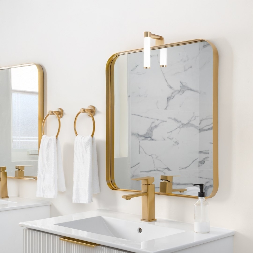 LED Koupelnové osvětlení zrcadla APA MINI LED/4W/230V IP44 zlatá