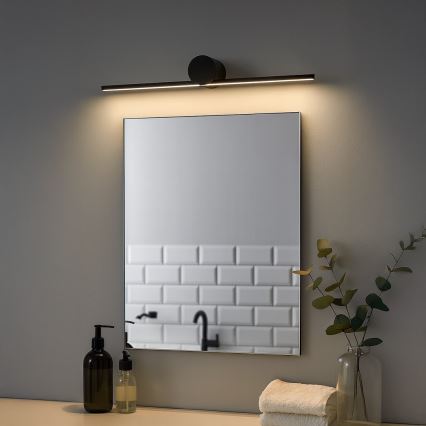 LED Koupelnové osvětlení zrcadla ARTIST LED/6W/230V 40 cm IP44 černá