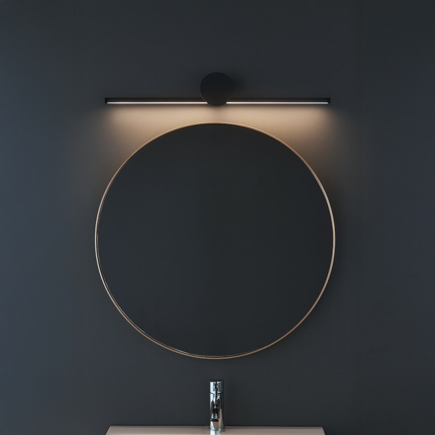 LED Koupelnové osvětlení zrcadla ARTIST LED/6W/230V 40 cm IP44 černá