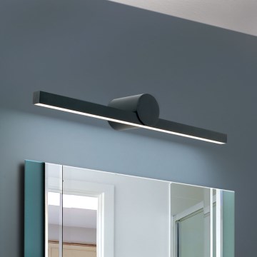LED Koupelnové osvětlení zrcadla BEAUTY LED/12W/230V 61 cm IP54 černá