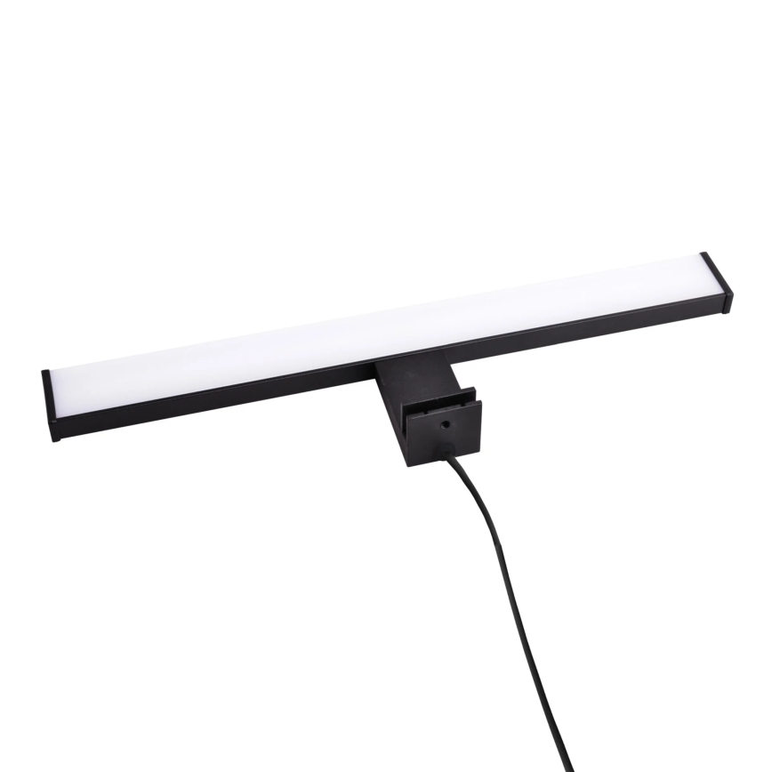 LED Koupelnové osvětlení zrcadla ELBA LED/8W/230V 4000K 40 cm IP44 černá