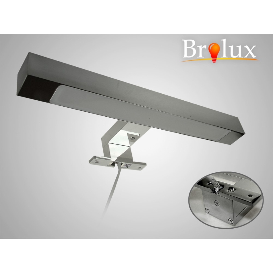 LED Koupelnové osvětlení zrcadla ENGIS LED/7,2W/230V 30 cm IP44 lesklý chrom