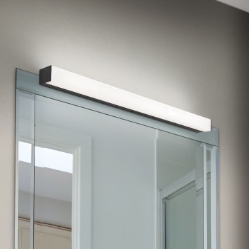 LED Koupelnové osvětlení zrcadla HORIZON LED/12W/230V 3000/4000K 60 cm IP44 černá