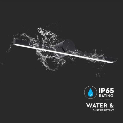 LED Koupelnové osvětlení zrcadla LED/10W/230V 3000K IP65 černá