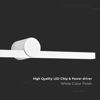 LED Koupelnové osvětlení zrcadla LED/10W/230V 4000K IP65 bílá